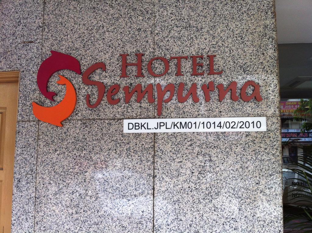 Hotel Sempurna Kuala Lumpur Exterior foto